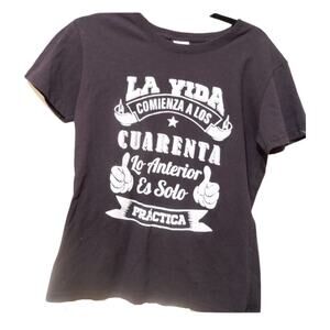 T shirt spanish 40th bday